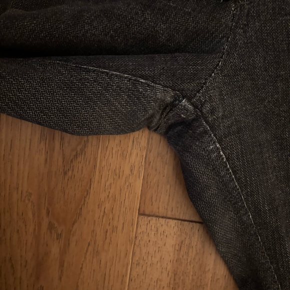 Engineered Garments E1 E-1 jogger pant brushed grey cotton L large flight pants - Picture 2 of 8